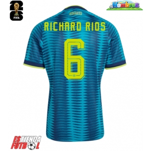 Colombia Richard Rios #6 Segunda Equipación Mundial 2026 Manga Corta
